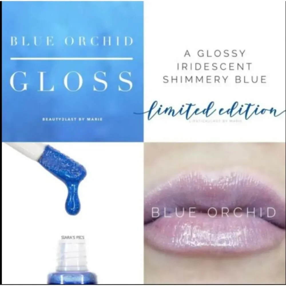 SeneGence Lipsense Blue Orchid Gloss Limited Edition New Sealed